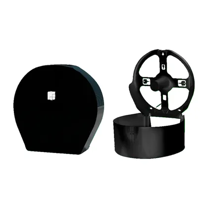 Foto do produto Porta-papel higiênico em rolo preto