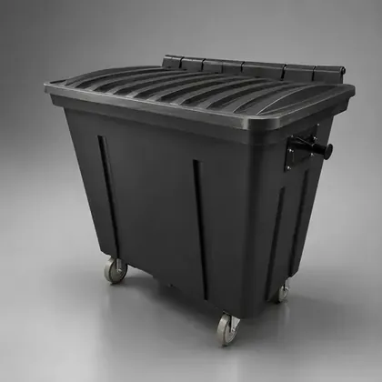 Foto do produto Contentor de lixo 500 L com rodas