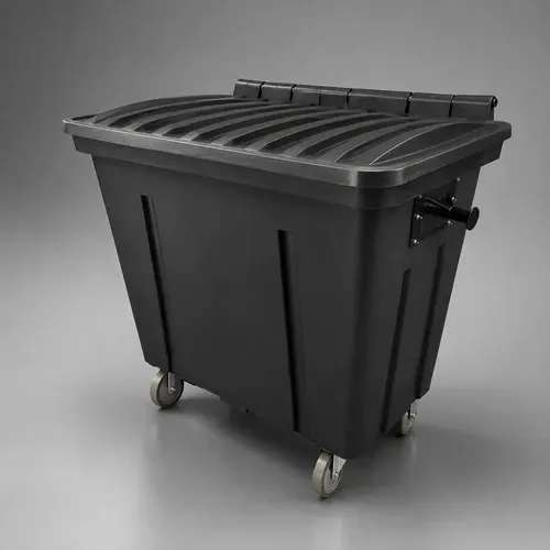 Foto do produto Contentor de lixo 500 L com rodas
