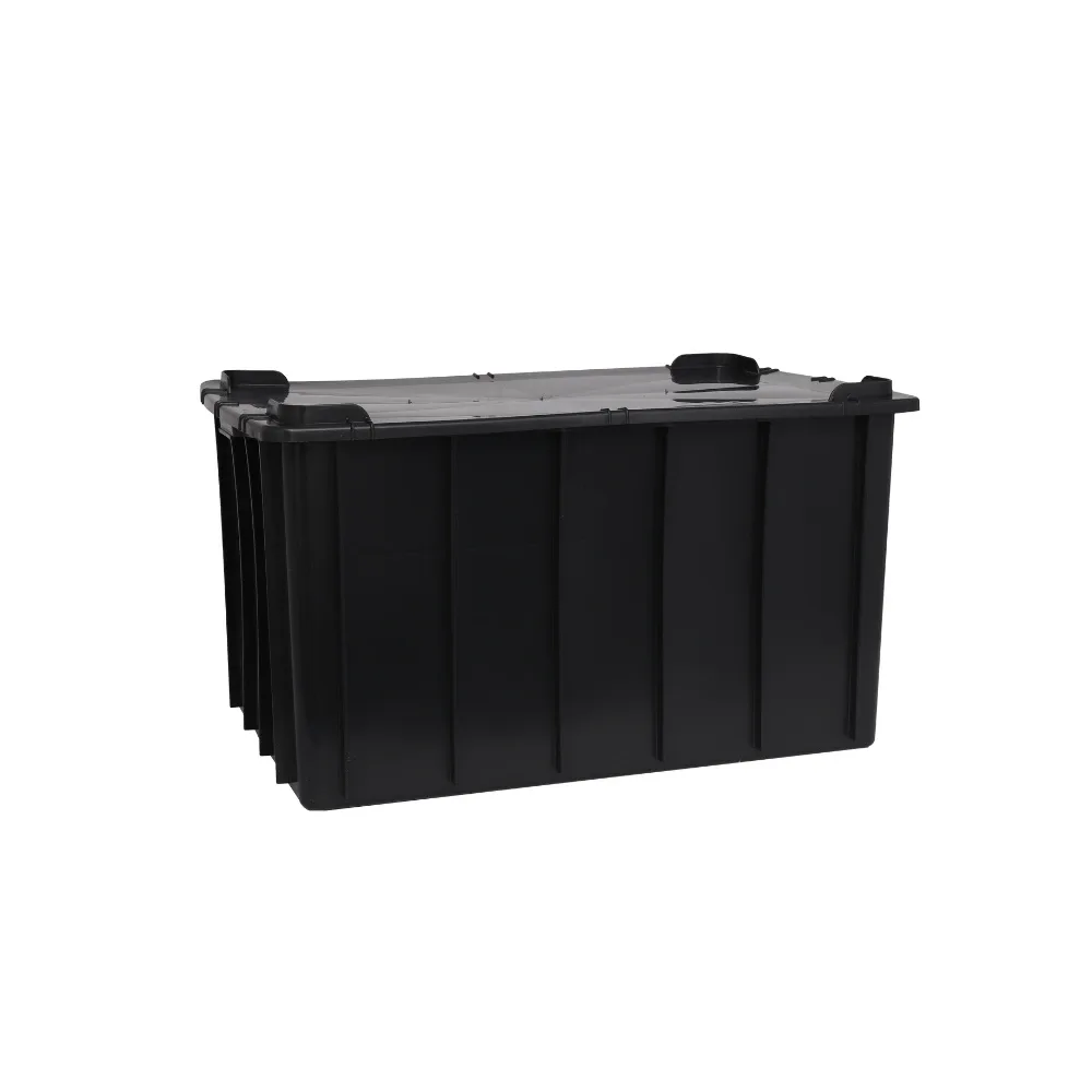Foto do produto Caixa Plástica Fechada com Tampa 180 L