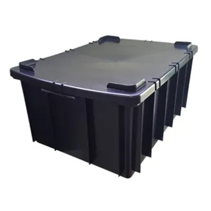 Foto do produto Caixa Plástica Fechada com Tampa 26 L
