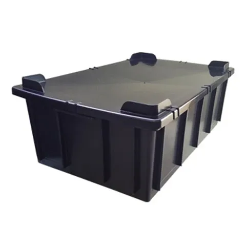 Foto do produto Caixa Plástica Fechada com Tampa 36 L