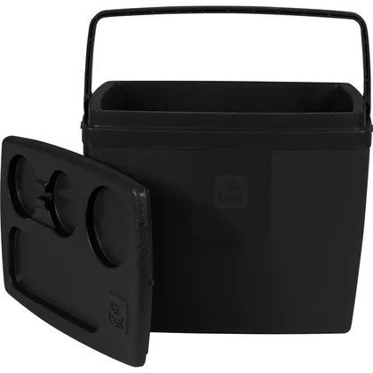 Foto do produto Caixa térmica 19 L preta