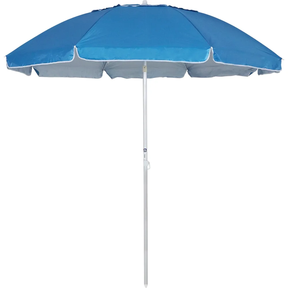 Foto do produto Guarda-sol Capri articulado 2,40 m em poliéster com Silver Coating