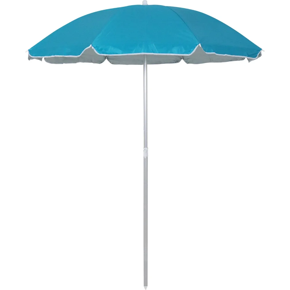 Foto do produto Guarda-sol Al-Mare Neon 1,60 m em poliéster com Silver Coating e cabo de alumínio