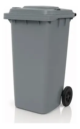 Foto do produto Contentor de lixo com rodas cinza