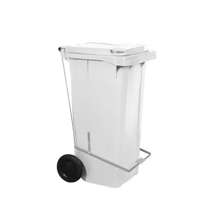 Carrinho Coletor de Lixo de 120 L com Pedal (foto adicional)