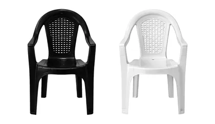 Foto do produto Poltrona braços ripada