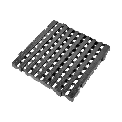 Foto do produto Estrado plástico 50 × 50 cm preto