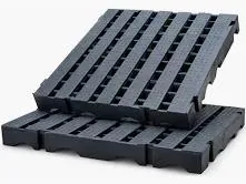 Foto do produto Pallet plástico reforçado preto