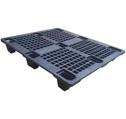 Foto do produto Pallet plástico vazado azul-escuro