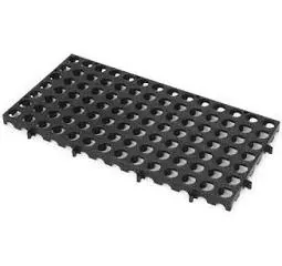 Foto do produto Estrado plástico preto grade