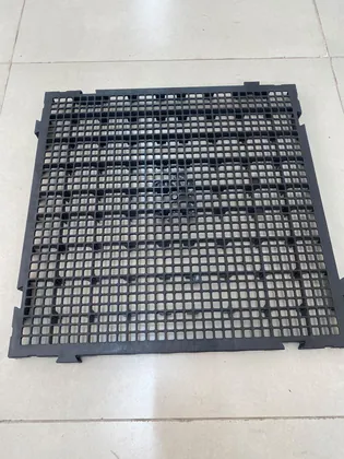 Foto do produto Piso plástico modular preto
