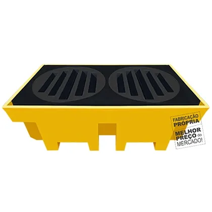 Foto do produto Pallet de Contenção 02 Tambores 255 L