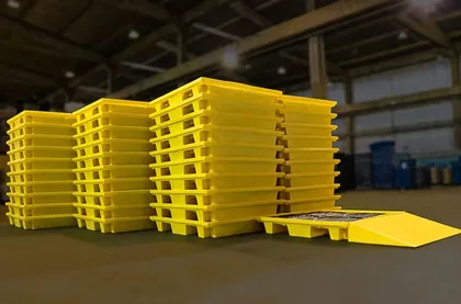 Foto do produto Pallet de Contenção 04 Tambores 150 L