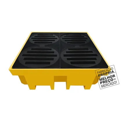 Foto do produto Pallet de Contenção 04 Tambores 420 L
