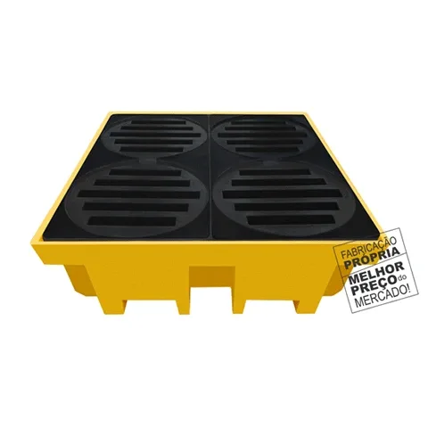 Foto do produto Pallet de Contenção 04 Tambores 420 L